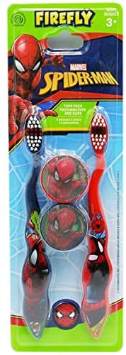 FIREFLY Spiderman Zahnbürste, 2 Stück Mehrfarbig