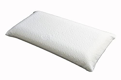 Garanta Nackenstützkissen Viscoweich Spezial Economy - Viscoschaum Luftkanälen - Bezugstoff Tencel - Atmungsaktiv 40x70, Größe Kissen:M = 12 cm