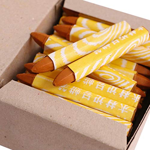 50 PCS Fett-Kreide Reifenkreide Fettkreide Reifen Permanenter Markierungsstift Wasserdichter Reifenmarkierer Stift zum beschriften von Reifen, Bällen, Tafeln und mehr