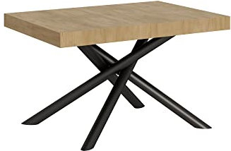 Itamoby, Ausziehtisch Famas Eiche natur 90 x 130 cm ausgezogen 390 cm