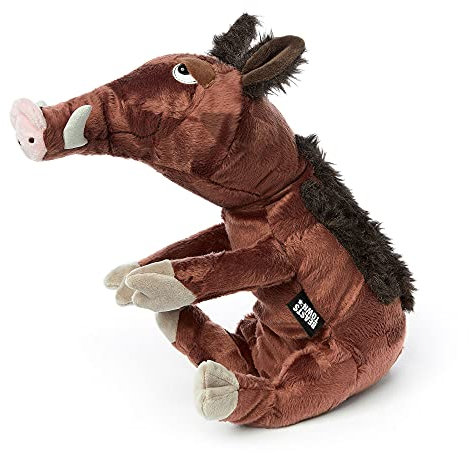 SIGIKID 39605 Wutze Mutze BeastsTown Wildschein für Mädchen Jungen und Erwachsene Kuscheltier empfohlen ab 2 Jahren Rotbraun/Wildschein