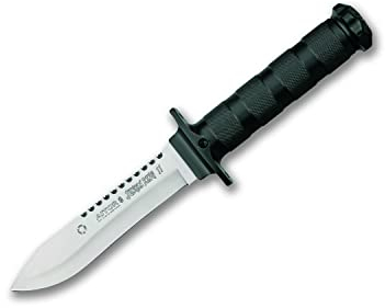 Aitor Cuchillo Supervivencia Jungle King II JKII hoja MoVa de 13,5 cm. grosor 4 mm. funda poliamida