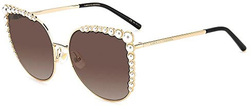 Carolina Herrera Unisex Her 0076/s Sunglasses, 000/HA Rose Gold, 58
