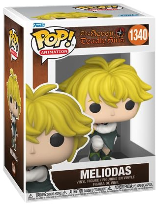 Funko POP! Animation: Seven Deadly Sins - Meliodas With FULL COUNTER Pose - Collectable Vinyl Figure - Gift Idea - Official Merchandise - Toys for Kids & Adults - Anime Fans