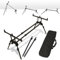 Rod Pod Ruten-Halter 3 Ruten Aluminium Rutenständer & Angel-Ständer mit Tasche