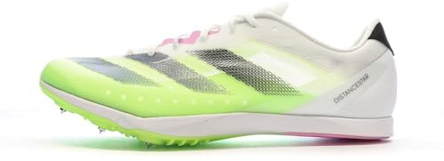 adidas Distancestar Leichtathletikschuhe für Herren, Weiß, M