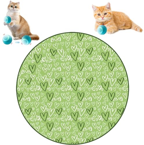 TaimeiMao Guitar Cat Toy, Gitarre Katzenspielzeug, Jagd Katze Matte Spielzeug, 2 in 1 simuliertes interaktives Jagdkatzenspielzeug, Rechargeable Gertar Interactive Cat Hunting Toy for Indoor Cats