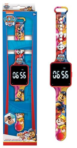Lexibook, Paw Patrol, Digital Display Clock, 12 oder 24 Stunden Anzeige, DMW060PA