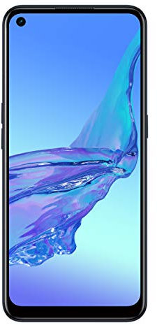 OPPO A53 Noir Océan - 64 Go - 4 Go de RAM – Écran Immersif 90Hz - Batterie 5000 mAh - Double Haut-Parleur Stéréo - Triple Caméra avec IA - USB-C - Android 10 - Smartphone débloqué 4G (Reconditionné)