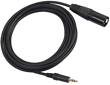 ifundom Cable De Audio Para Grabación A Adaptador F De Guitarra A Bajo A Computadora Sonido Y Reproducción De Alta Fidelidad Negro