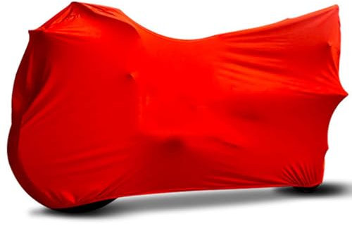 WWITH Funda para Moto para Honda PCX 125 (2010-2017), Cubiertas de Tela elástica Motocicleta, Protector UV, Cubierta a Prueba de Polvo,C Red