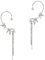 DEARMAMY Lange Quaste Ohrclips Für Damen Zirkonia Ear Cuff Ohne Piercing Links Und Rechts Stilvolle Ohrhängerschmuck Für Einen Eleganten Look