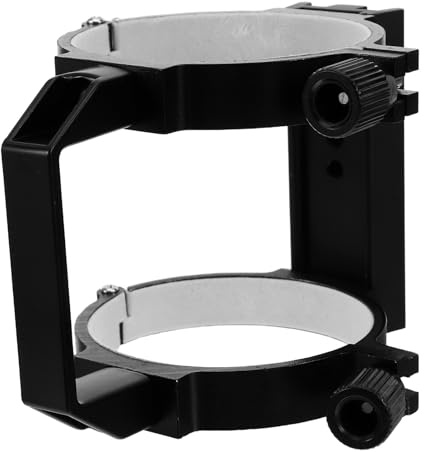 Gadpiparty Metal Astronomical Telescope Tube Clamp Ring, Astrophotography Optical Tube Mount, Metal Tripod Collar for Telescope Stargazing and Observation