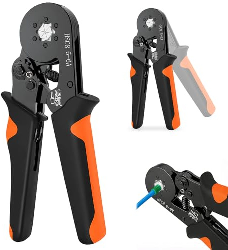 Spetsbst Pince à sertir pour embouts de câble 0,25-6 mm² | Pour connecteurs à sertir isolés non isolés