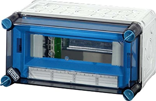 Hensel 4012591111597 Mi 1109 Kleinverteiler Aufputz Anzahl Teilungen = 9 Anzahl Reihen = 1 Inhalt 1S