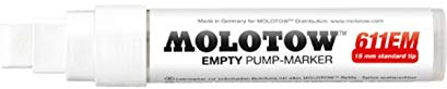 Filzstift Molotow 611EM Leer, 15mm Chisel-Spitze