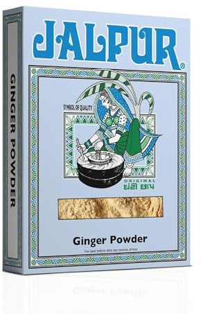 Jalpur Ginger Powder 200g | Ground Dried Ginger Root for Purposes – Cooking, Baking & Teas | Aromatic Spice for Curries, Cookies, Cakes & Marinades | Natural, No Additives | Warming & Flavourful.