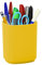 Acrimet Porte-crayons Jumbo, Pen Cup, Caddy Super-Sized Desktop Organizer pour Étudiants, Artistes et Professionnels (Plastique) (Couleur Jaune)
