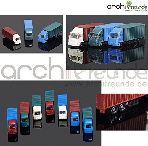 Archifreunde 1 x Modell kleine LKW Modellbau 1:75/87/100 Modelleinsenbahn Spur 00/H0/TT