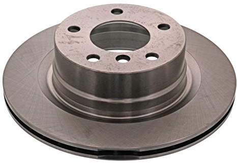 febi bilstein 43867 Brake Disc Set (2 Brake Disc) rear, internally ventilated, No. of Holes 5