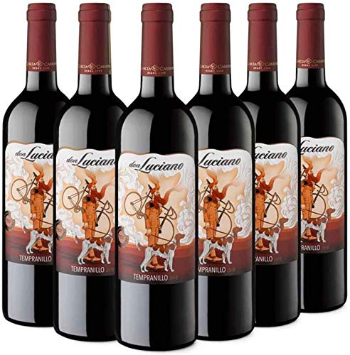 Lote de 24 Botellines Botellas Vino Don Luciano Tempranillo Cosecha 375ml - Vinos Baratos para Detalles de Bodas