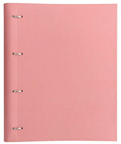 Filofax L144003 Quaderno A Spirale Clipbook A4, Rosa