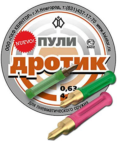 ECOMMUR 40 x Kvintor-Darts/Kugeln Typ DROTIK-Dart Zwei Farben im Kaliber 4,5 mm. Kugeln für Luftgewehre mit Druckluft.
