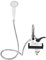 Rotation à 360° Robinet pour évier et douche Robinet Chauffe-eau Instantané Électrique Robinet Eau Chaude(EU)