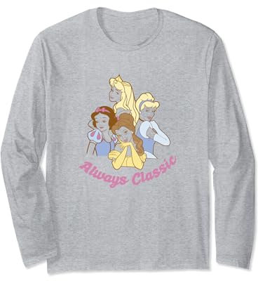 Disney Princess Always Classic Group Shot Manche Longue