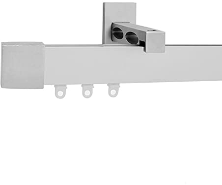 Scorritenda Corda Strappo Bastone per Tenda Piatto Alluminio Lucido o Satinato (Lucido, A corda)