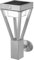 LEDVANCE ENDURA SOLAR BOUQUET WALL SENSOR 36,5cm – moderne solar Wandleuchte mit Bewegungsmelder, outdoor Gartenleuchte mit 3 Betriebsarten, 6W, 3000K, 200 - 550 Lumen, IP44, silber