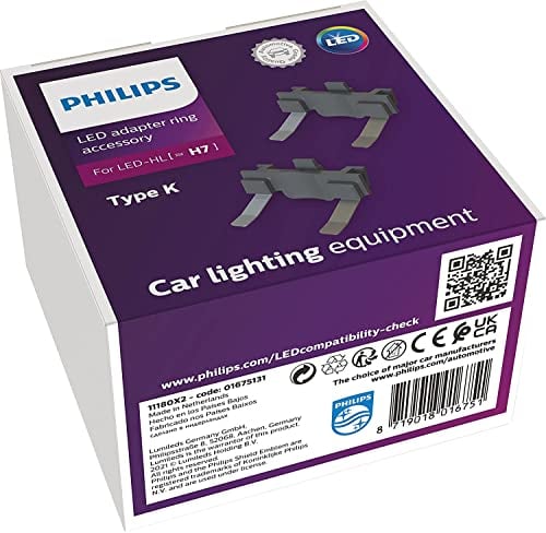 Philips Adapter-Ring H7-LED Typ K, Lampenhalterung Ultinon Pro6000 H7-LED