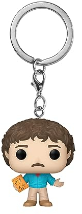 Funko Pop! Keychain: Friends - 80's Ross Geller Novelty Keyring - Collectable Mini Figure - Stocking Filler - Gift Idea - Official Merchandise - TV Fans - Backpack Decor