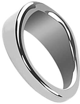 Buntune Männ Edelstahl Cockringe,Metall Pleasure Penisring zur Potenzsteigerung,Erotik Penis Bondage Eichel Intimschmuck Eichelring verzögerte Ejakulation Ring SM Sexspielzeug für Männer(30mm)