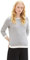 Tom Tailor Denim Damen Sweatshirt mit Raffarm & Streifenmuster, 26032 - Blue White Structured Stripe, M