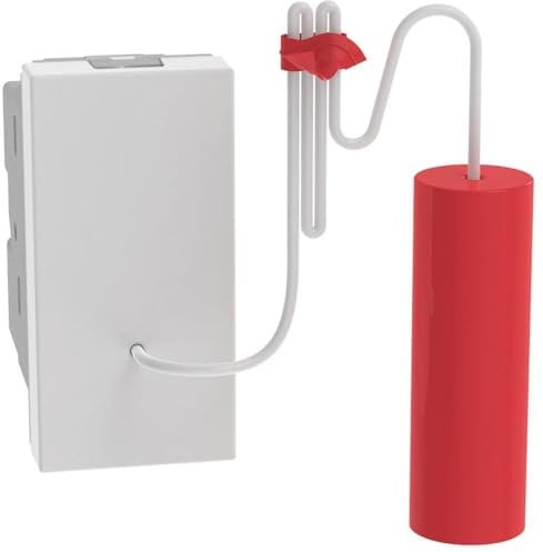 BTICINO MatixGO 1 modulo Bianco JW4033 Pulsante 1P NO/NC 10 A, 250Vac a tirante