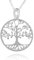 Collar arbol de la vida con cadena plata mujer de 45cm - El collar árbol de la vida se envía en una cajita de regalo - Un regalo original mujer ideal