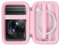 Supmay Camera Case for Panasonic LUMIX DC-TZ99E-K Compact Travel Zoom Camera/LX10 ZS200D ZS200 ZS80D ZS80 ZS100 ZS70 ZS60, Protective Case Bag with Mesh Pocket for Battery Pack, Charging Cable, Pink
