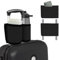 Suitcase Cup Holder, Luggage Travel Cup Holder Suitcase Drink Holder Attachment Drinks Carrier for Drink Beverages Coffee Mugs fits Roll on Suitcase Handles Travel Accessories-Black