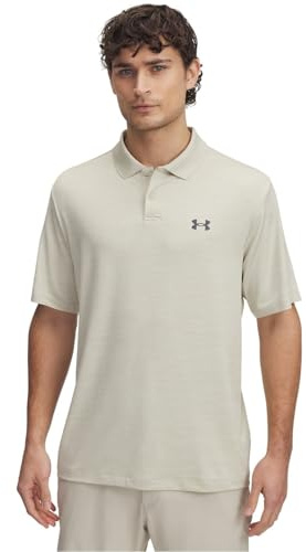 Under Armour Herren Matchplay Poloshirt, Beige, L