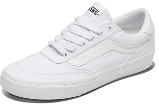 Vans Brooklyn LS, Zapatillas Hombre, Canvas White White 40.5 EU