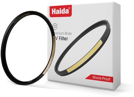 Haida Filtre UV antichocs en laiton de qualité supérieure (95 mm)
