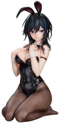 DEXSHUN Yokoyama Ishimi Original Malerei Anime Figur 17CM Nudel Stopper Anime Bunny Girl Cartoon kniend Pose Charakter Modell Handmade Collectible Desktop-Dekoration für Fans