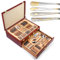 MJDHS Juego de Cubiertos Acero Inoxidable de 72/84 Piezas, Incluye cucharas, Tenedores, Cuchillos, Cubiertos de Cocina para el hogar, Oficina, Restaurante, Hote(Size:84 pcs,Color:A)
