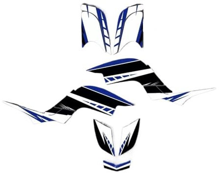 Motorrad Aufkleber Tankschutz Für Raptor 660 YFM660 YFM ATV 2001-2005 ATV Vollverkleidung Aufkleber Aufkleber Grafiken Hintergrund Kits