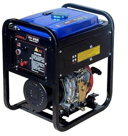 Caricabatteria diesel del generatore del condizionatore d'aria di parcheggio del generatore di CC 6KW 24V