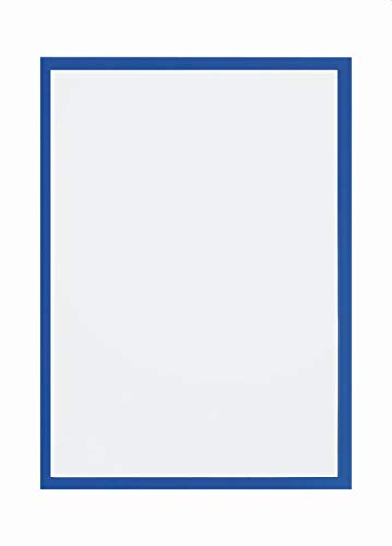 FRANKEN Dokumentenhalter Frame It X-tra!Line, DIN A4, selbstklebend, 5 Stück, blau, ITSA4S/5 03