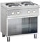 Bartscher Elektroherd 700 mit offenem Unterbau 800x700 Gastronomiebedarf