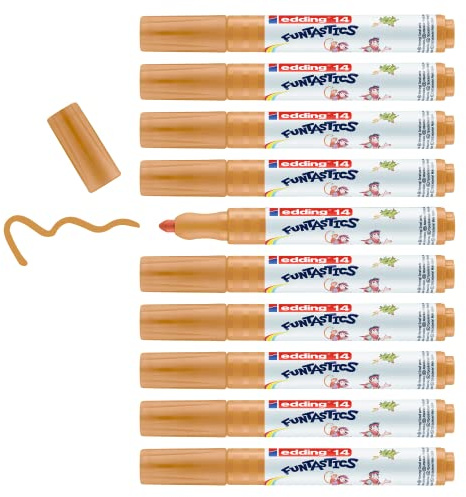 Edding 14 Funtastics Fasermaler – parent 3 mm Flesh