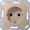 Jung 1520 CH Schuko Steckdose 16 A 250 V Serie A champagner 250 V